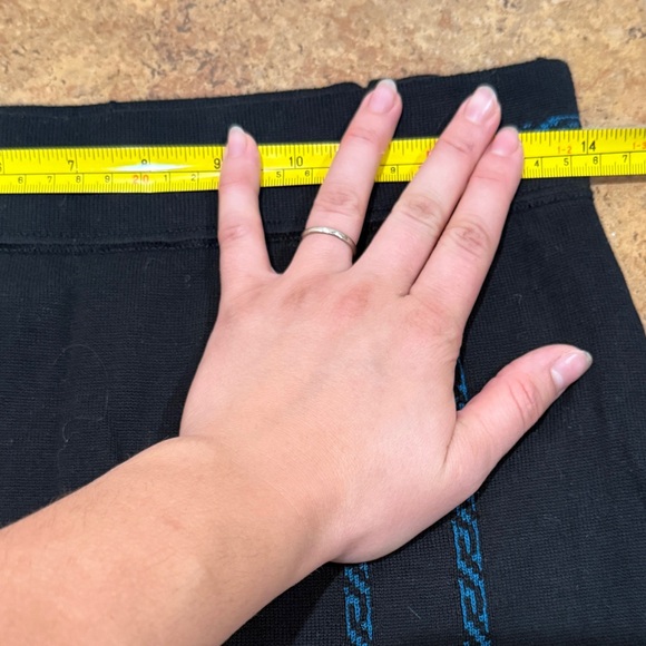 Peruvian Connection Knit Pencil Skirt Small S Multicolor Geometric Print Cotton - Picture 2 of 5